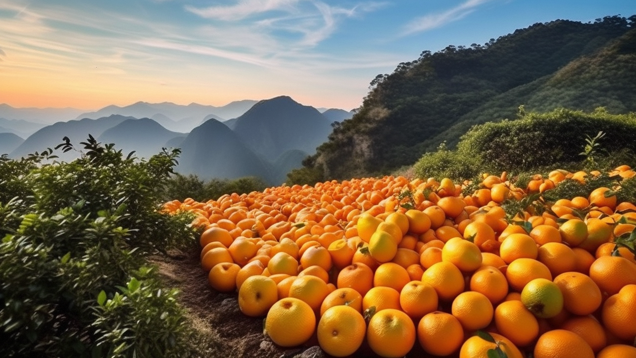 中国脐橙产区及其重要性